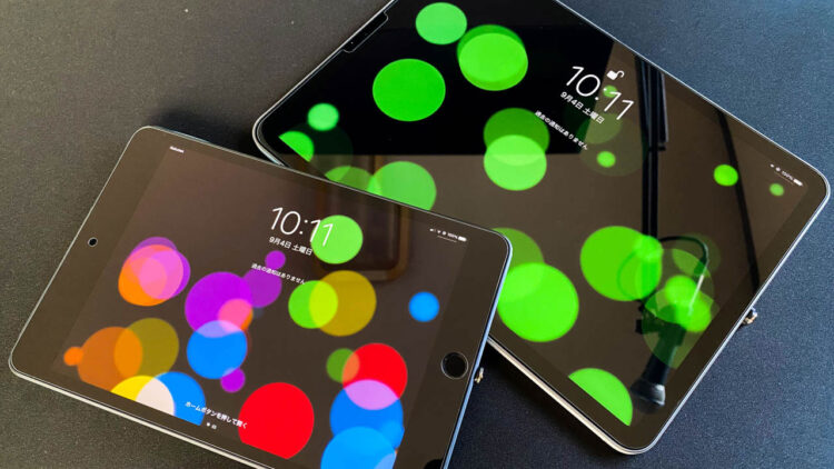 iPad Air4とiPad mini5