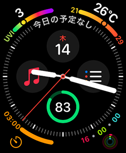Apple Watchカレンダー