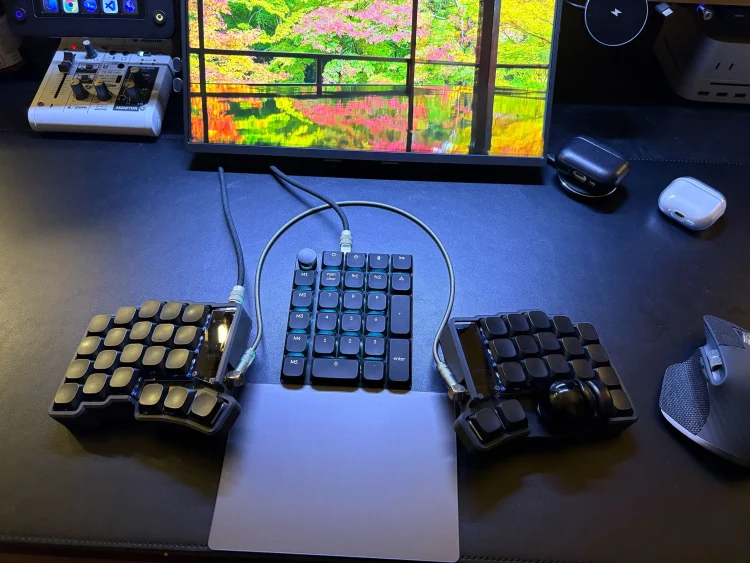 Keyball39とデスク環境