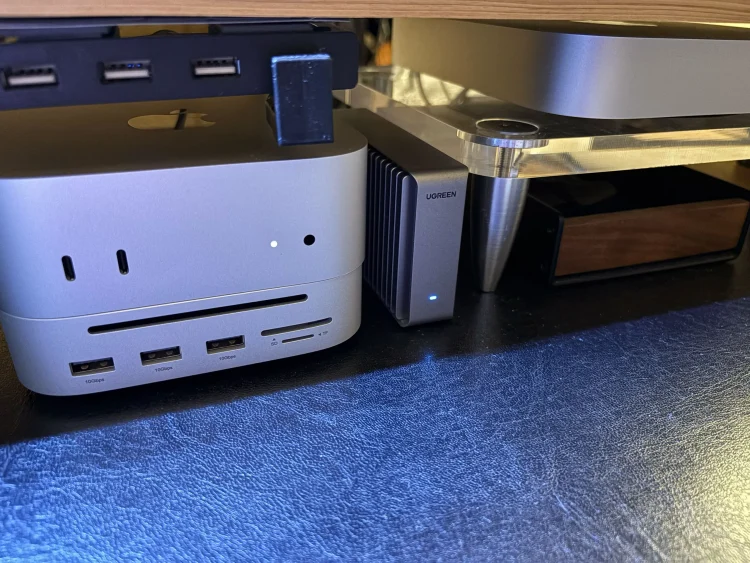 UGREEN M.2 SSD 外付けケースとMac mini